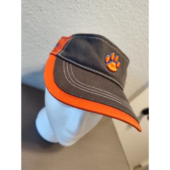 Richardson 775 Adjustable Clemson Tigers Orange Visor Hat NCAA Fast Shipping - Picture 4 of 10